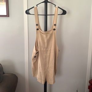 Beige romper, size medium, lightweight